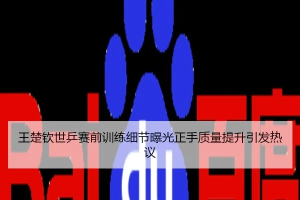 王楚钦世乒赛前训练细节曝光正手质量提升引发热议